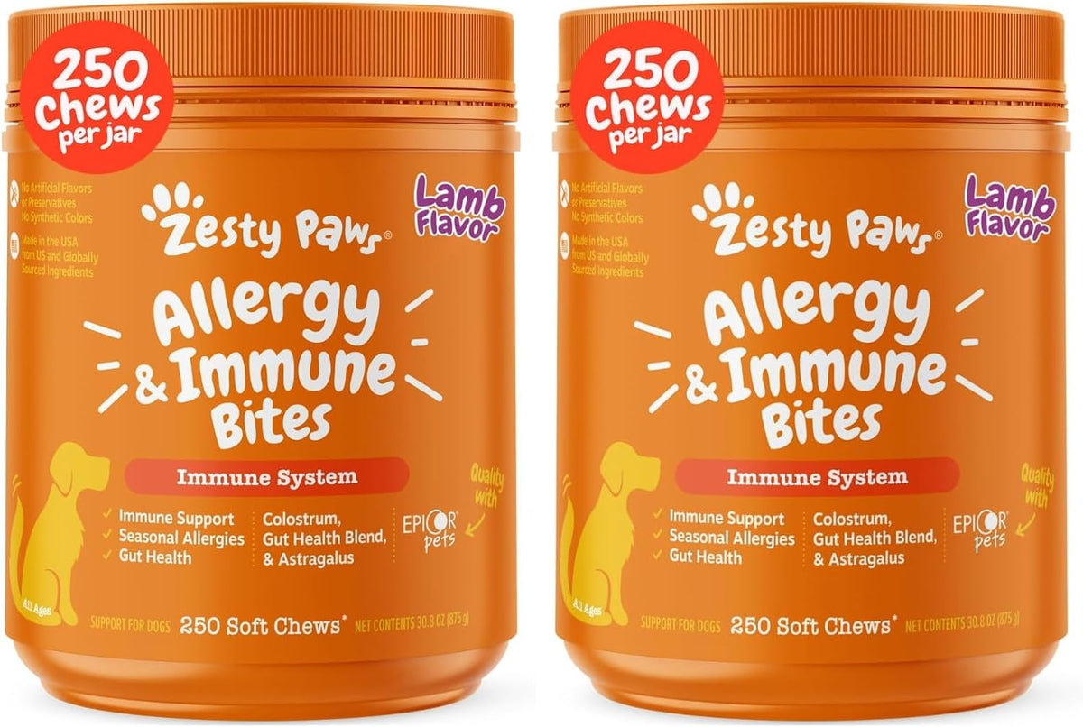 Dog Allergy Chews - Dog Allergy Relief, Peanut Butter