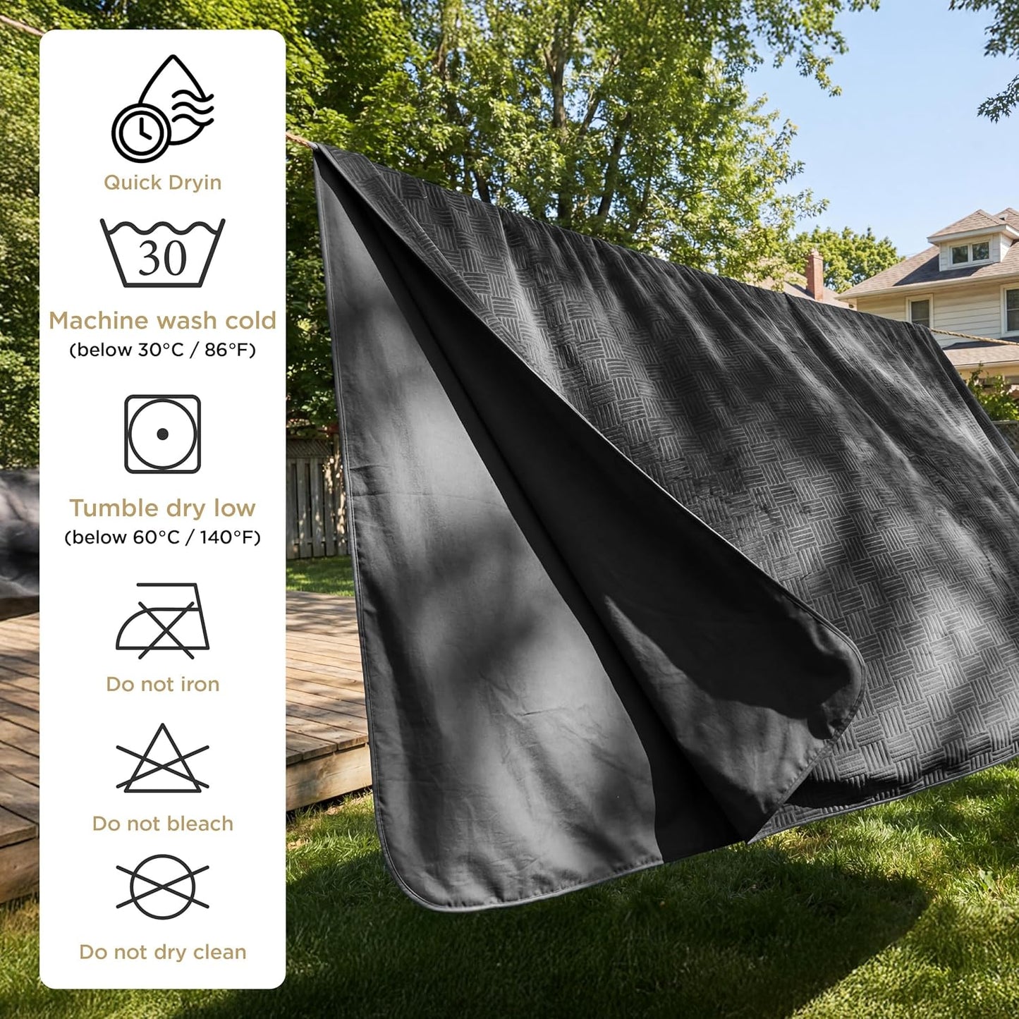 Bedsure Waterproof Couch Cover for Dogs Washable - Waterproof Blanket for Large Dogs Couch Sofa Bed Cozy, Lightweight Furniture Protector for Pet Cat Quick Drying, Ash Grey, 52x82IN