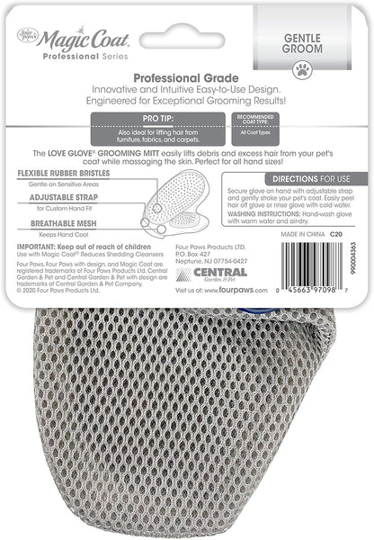 Magic Coat Professional Series Love Glove Dog Grooming Mitt