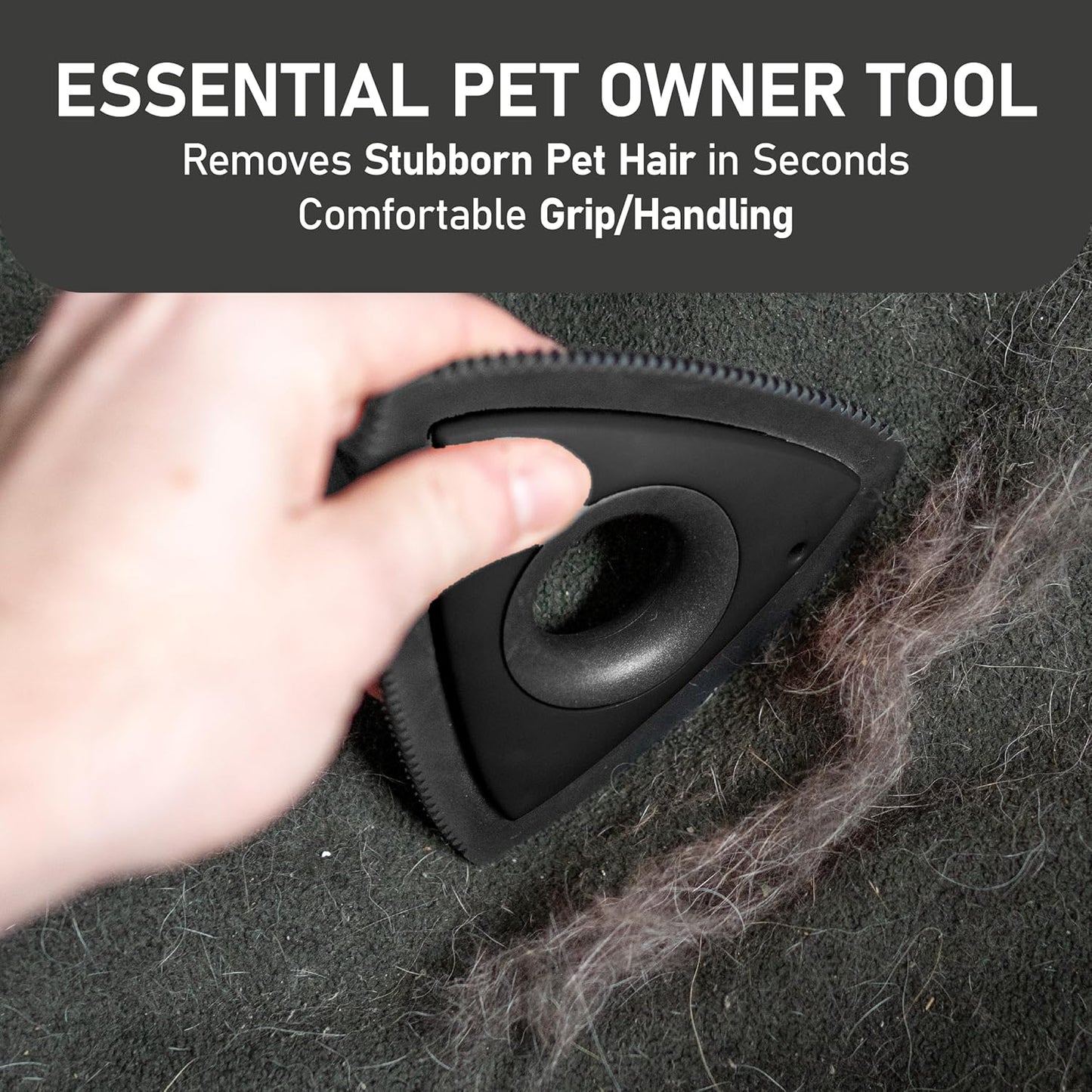 Maxpower Planet Pet Hair Removal Tool, Dog Hair Remover, for Car Carpet, Furniture, Easy Use Car Detailing Fur Remover Tool, Pet Hair Remover for Pet Fur