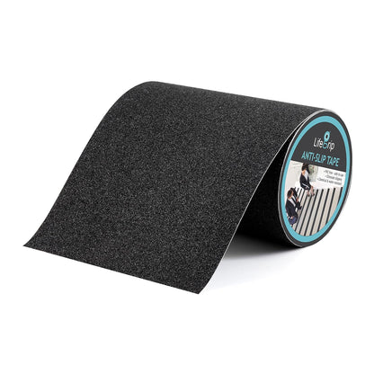 LifeGrip Anti Slip Transparent Anti Slip Tape, 4 inch by 30 feet, Non-Slip Traction Grip Tape to Tubs, Boats, Stairs, Clear, Soft, Comfortable for Bare feet (4" X 30')