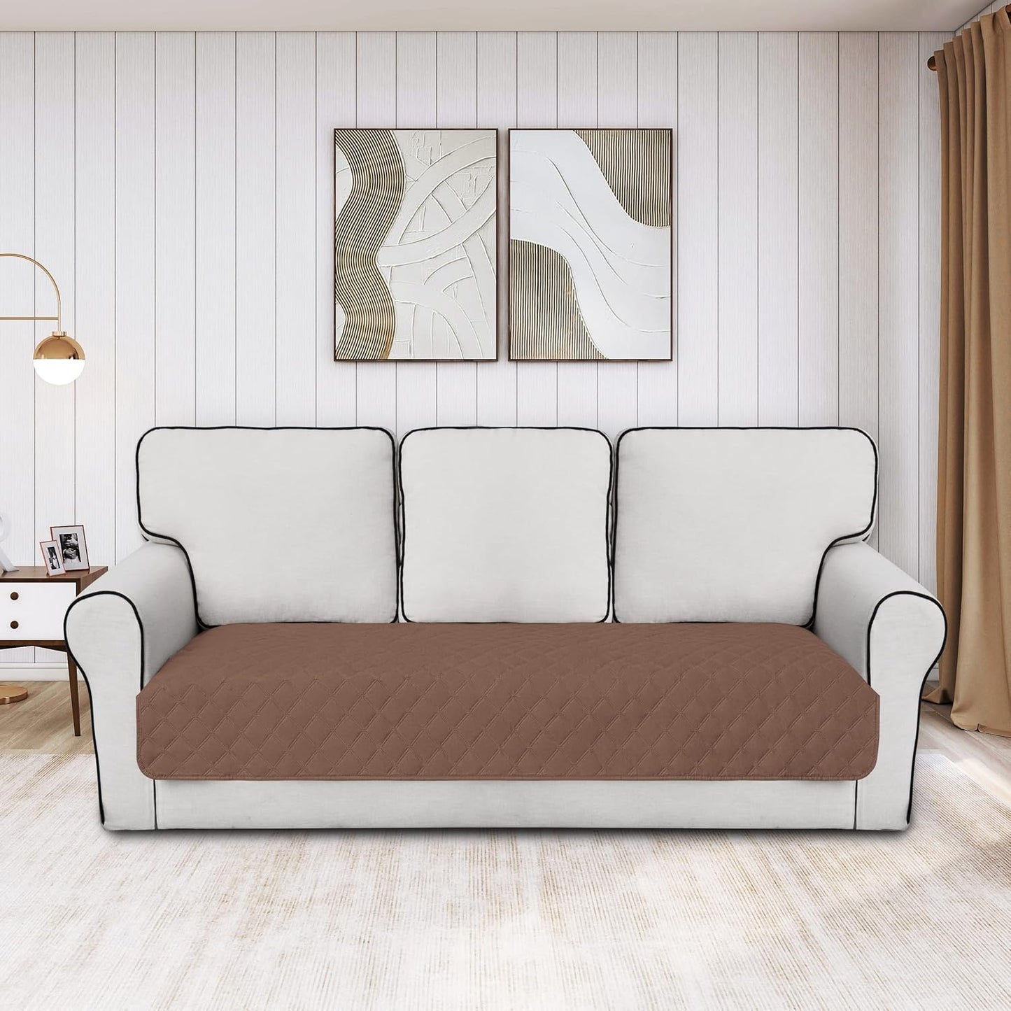 Easy-Going 100% Waterproof Dog Bed Cover, Non-Slip Pet Blanket for Furniture, Washable Couch Cover, Repleasement Sofa Cover (68x82 in,Gray)