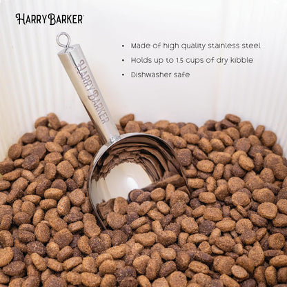 Harry Barker Metal Dog Food Scoop