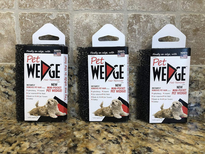 2 Pack Pet Wedge & 2 Pack Mini-Pocket Pet Wedge Bonus Pack