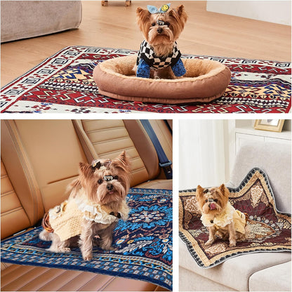 Qeils Washable Pee Pads, Reusable Puppy Pads Super Absorbent Leakproof Dog Training Pads, Non-Slip Wee Wee Pads for Crate, Floor, Potty Pads Feeding Mat Dog Pee 2 Pack 18"x30"
