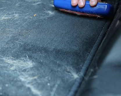 The Super Sweeper + Lint Brush. Handheld Vacuum for Crumbs, Pet Hair, Dirt, Dust, Dry Spills and Lint. (1, Blue)