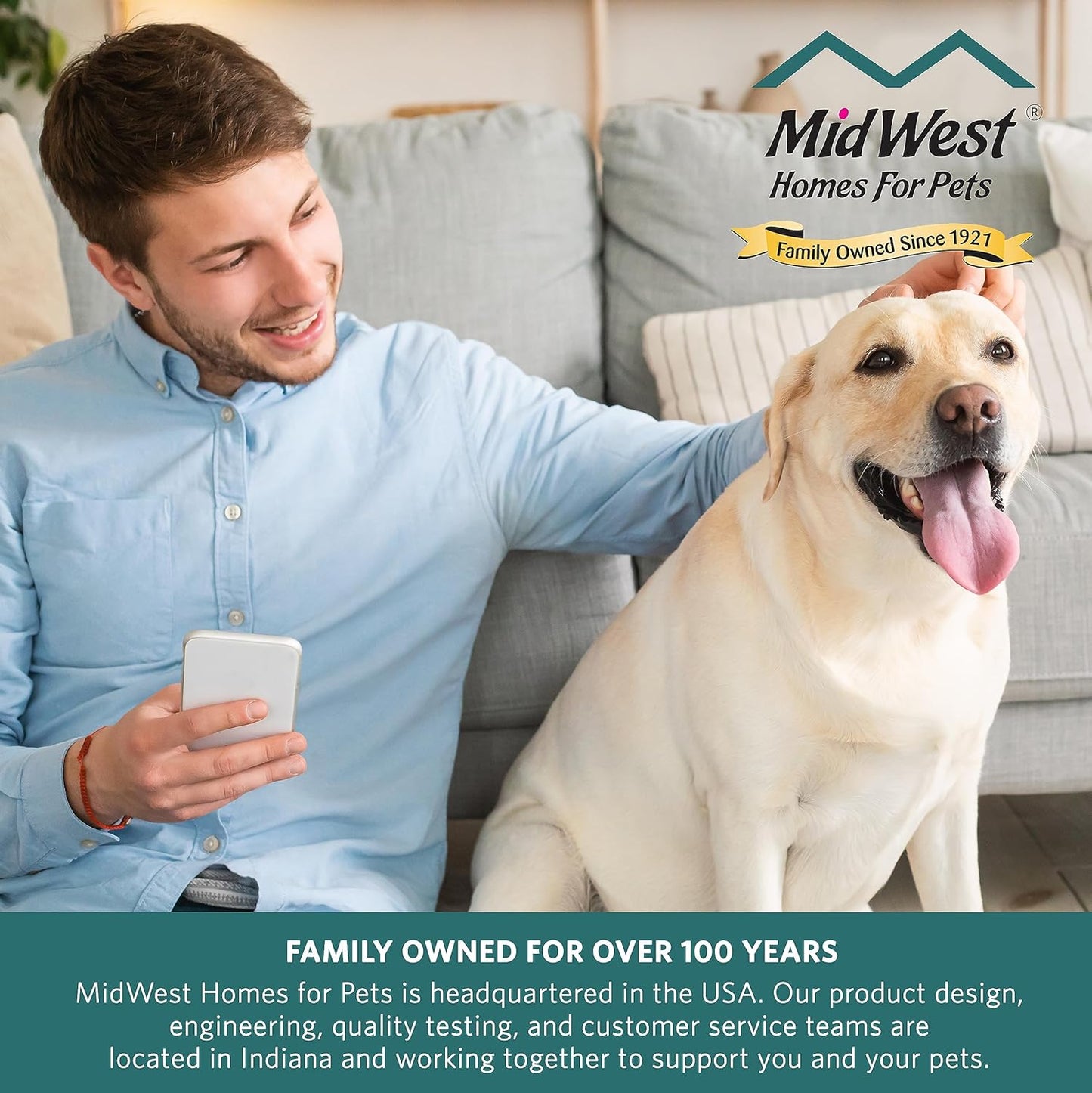 MidWest Homes for Pets QuietTime Dog Bed - White Fleece Bolster, Ultra-Soft and Machine Washable, Fits 24-Inch Crates and Carriers, for Small Breed Dogs