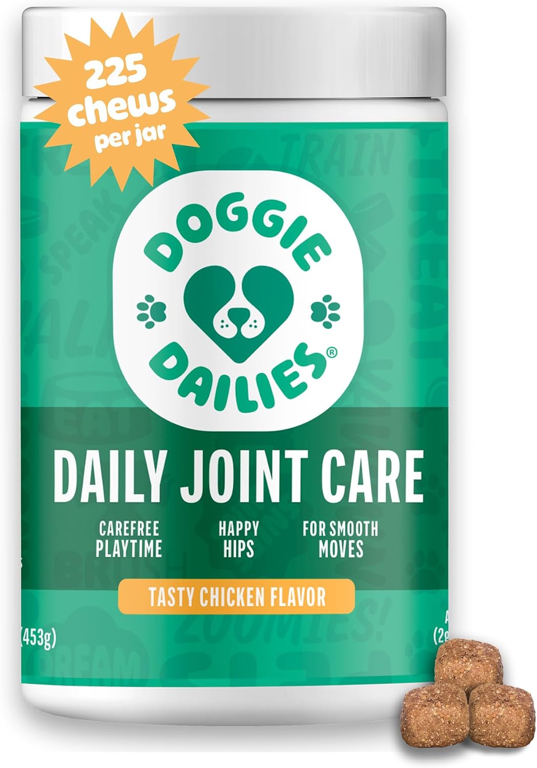 Hip & Joint Chews for Dogs, Chicken, All Breeds