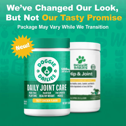 Hip & Joint Chews for Dogs, Chicken, All Breeds