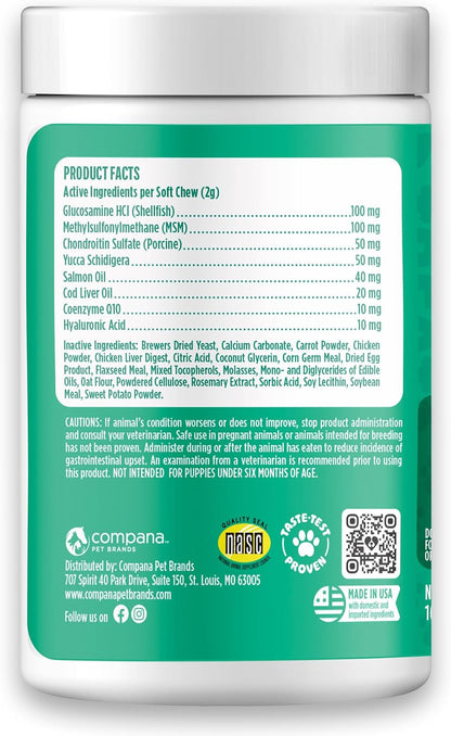 Hip & Joint Chews for Dogs, Chicken, All Breeds