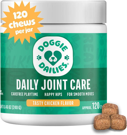 Hip & Joint Chews for Dogs, Chicken, All Breeds