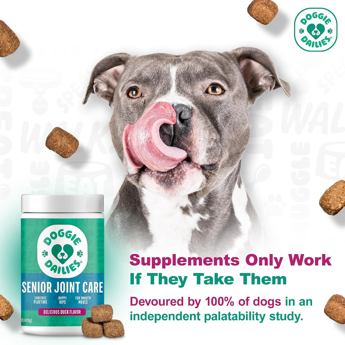 Hip & Joint Chews for Dogs, Chicken, All Breeds