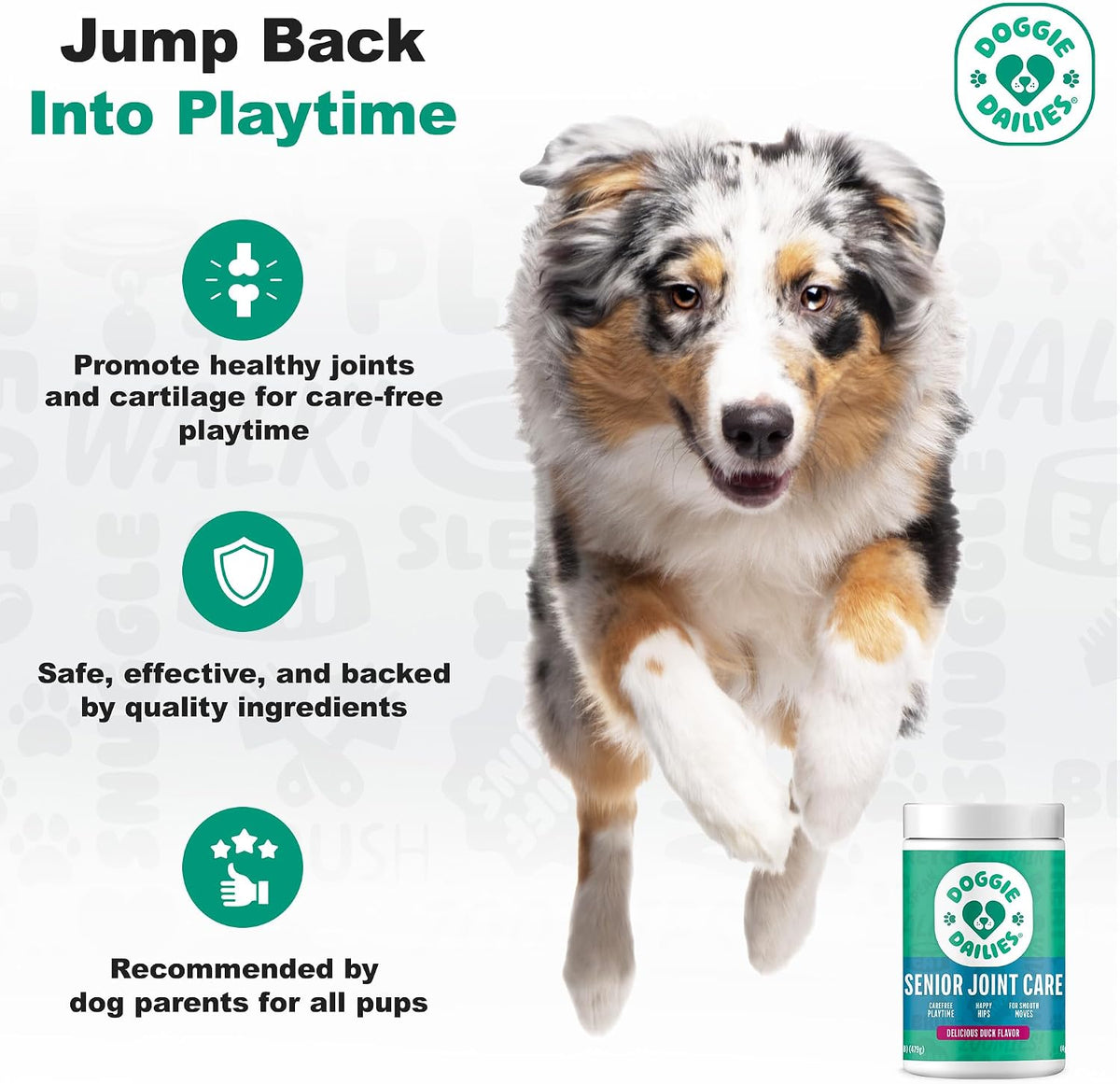 Hip & Joint Chews for Dogs, Chicken, All Breeds
