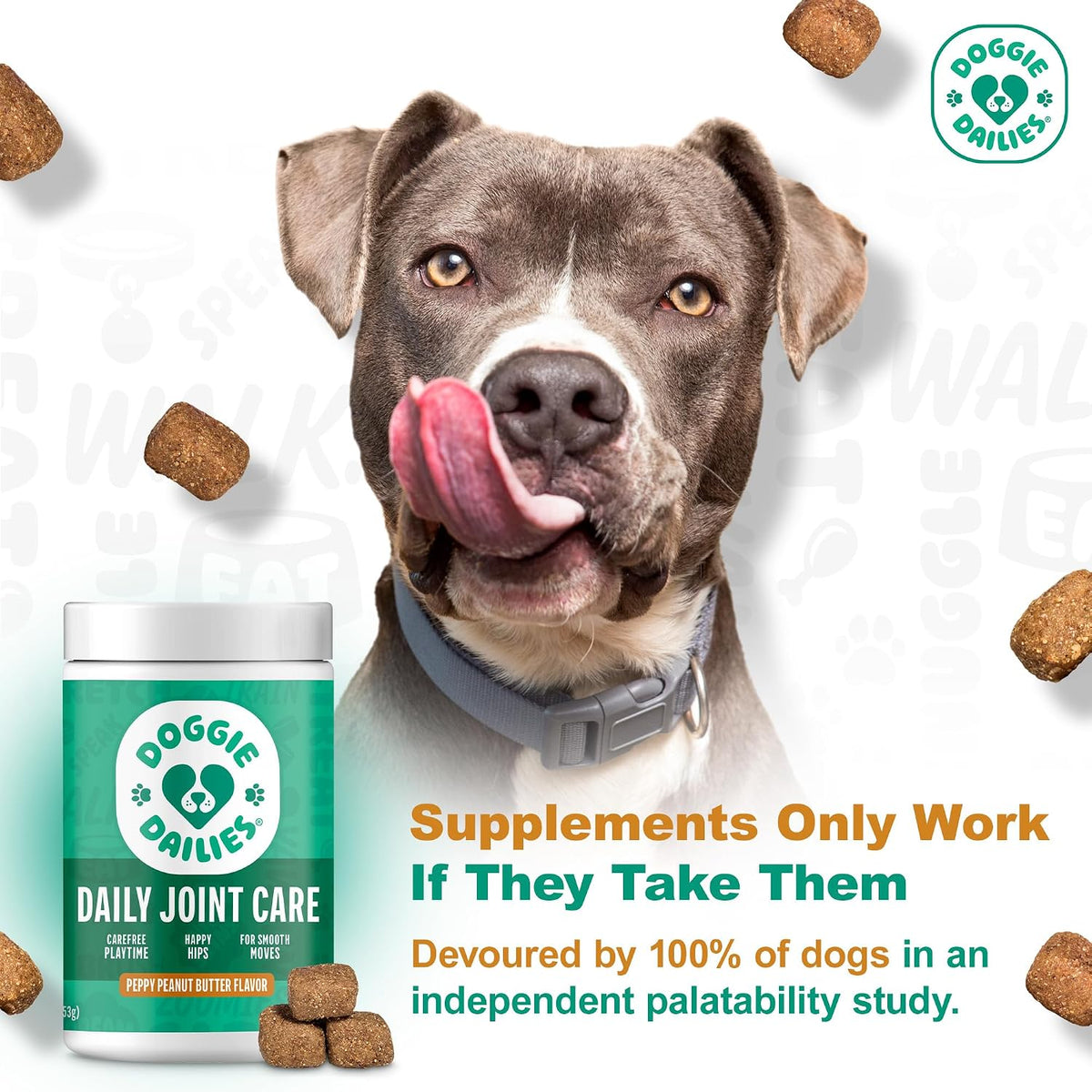 Hip & Joint Chews for Dogs, Chicken, All Breeds