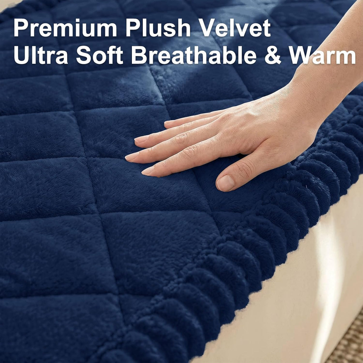 Non Slip Couch Cover for Dogs, Fuzzy Plush Pet Sofa Protector | Washable Furniture Cover for Large Dogs & Cats, Scratch & Dirt Resistant, For 2 Cushion Couch, Grey, 27.6"x59"