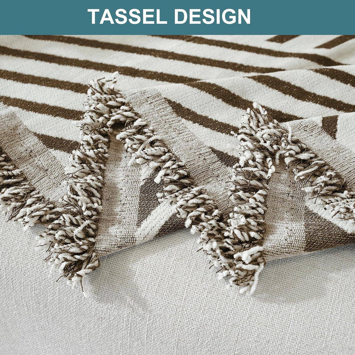 Chenille Couch Cover for Dogs Washable Boho Throw Blanket Washable