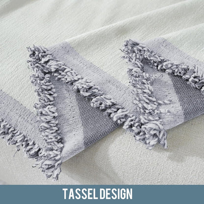 Chenille Couch Cover for Dogs Washable Boho Throw Blanket Washable