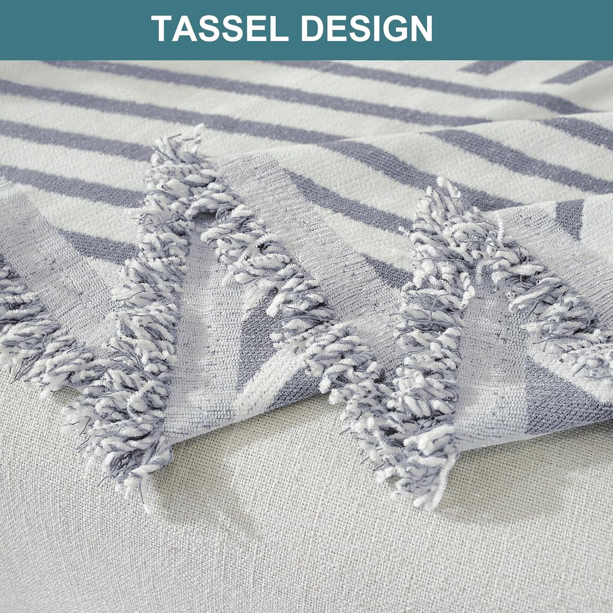 Chenille Couch Cover for Dogs Washable Boho Throw Blanket Washable