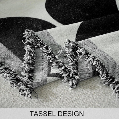 Chenille Couch Cover for Dogs Washable Boho Throw Blanket Washable