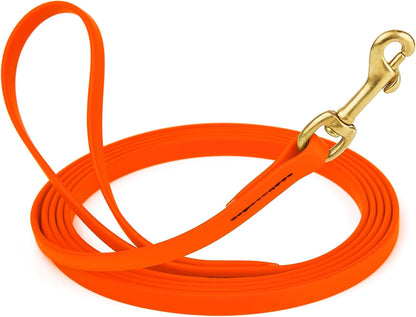 Biothane Working Lead for Dogs 6ft Black - Colors C