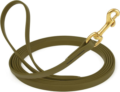 Biothane Working Lead for Dogs 6ft Black - Colors C