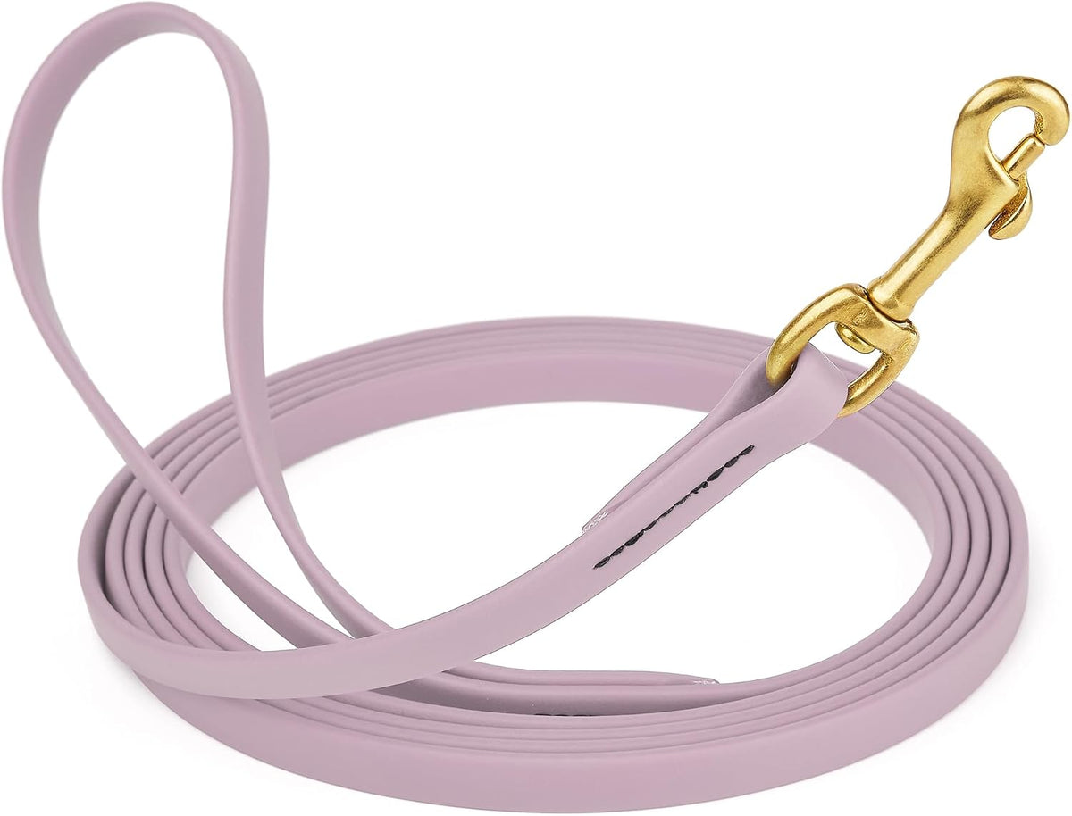 Biothane Working Lead for Dogs 6ft Black - Colors C
