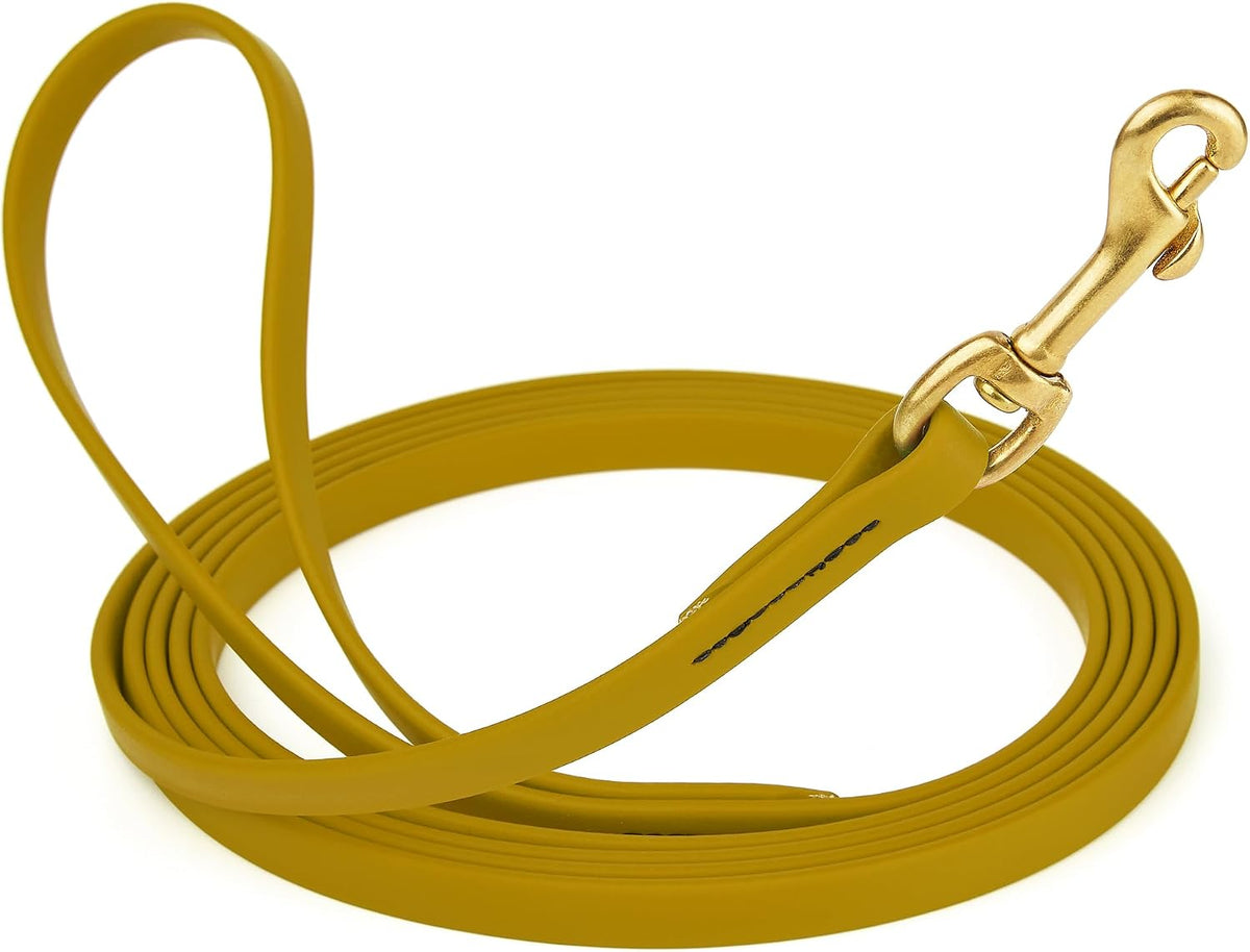 Biothane Working Lead for Dogs 6ft Black - Colors C
