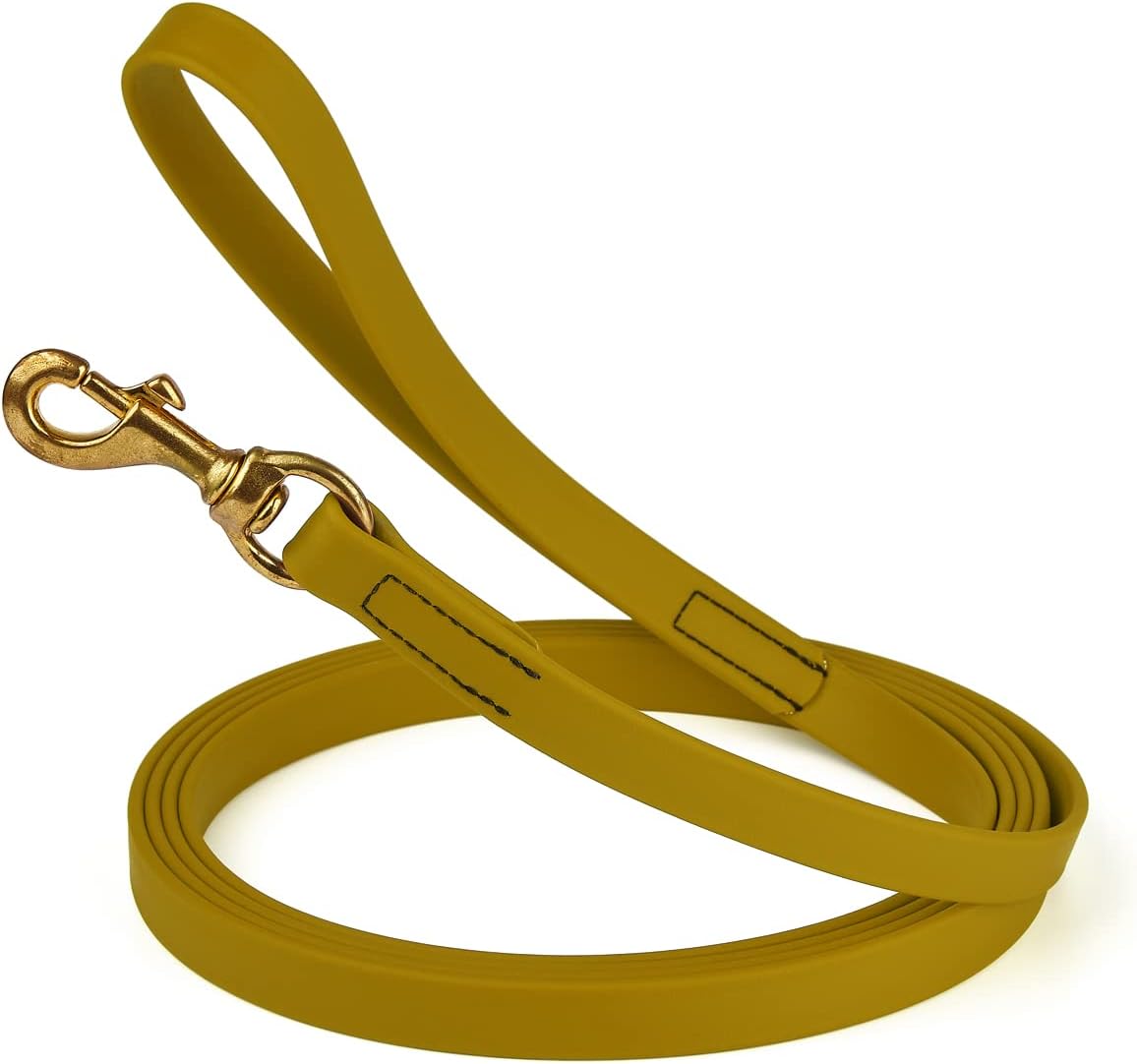 Biothane Working Lead for Dogs 6ft Black - Colors C