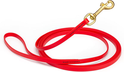 Biothane Working Lead for Dogs 6ft Black - Colors C