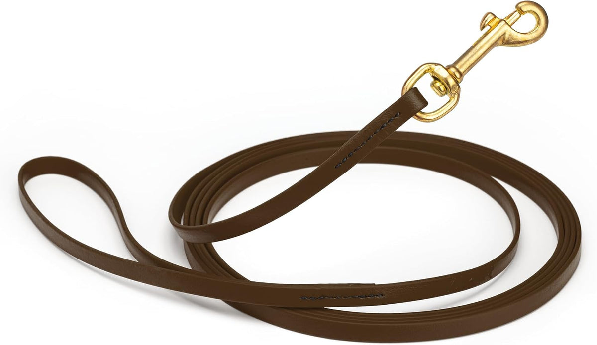 Biothane Working Lead for Dogs 6ft Black - Colors C