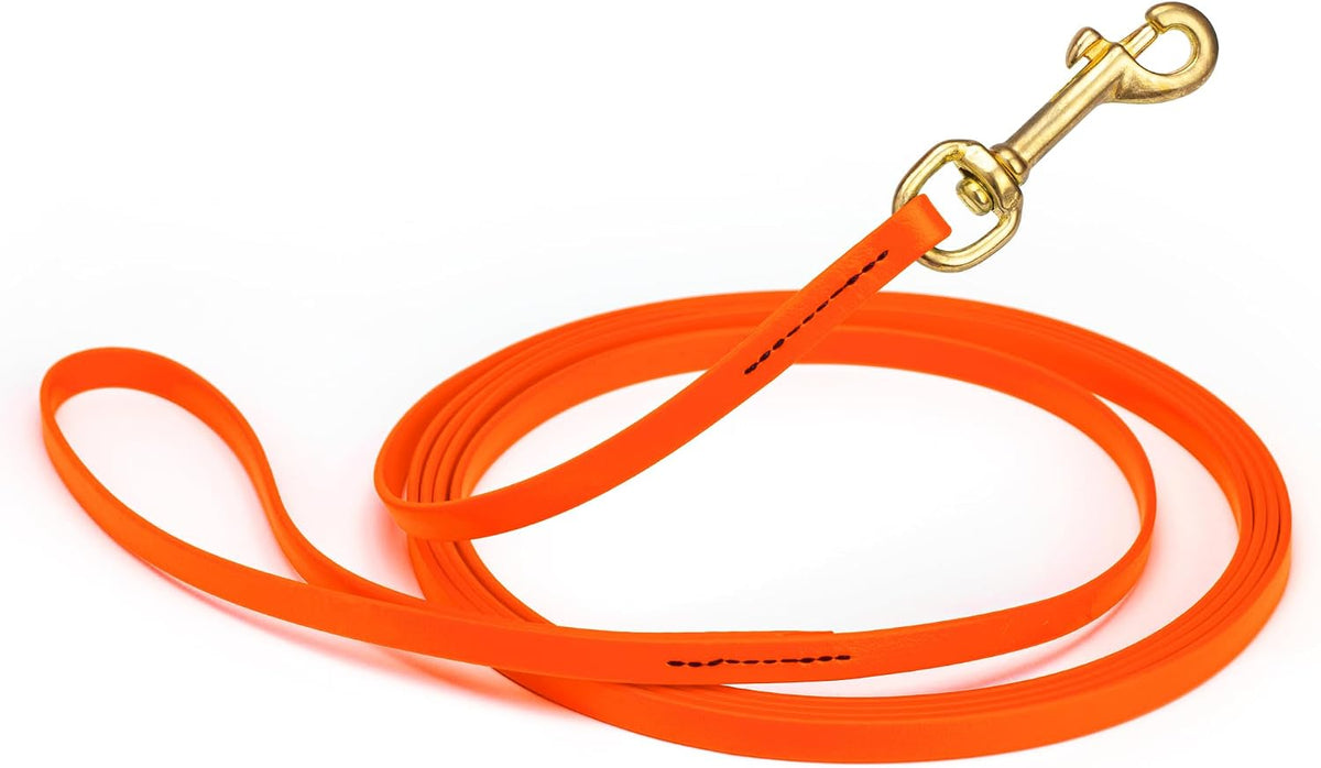 Biothane Working Lead for Dogs 6ft Black - Colors C