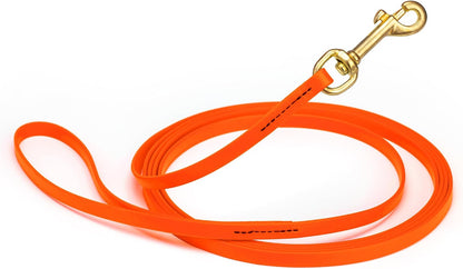 Biothane Working Lead for Dogs 6ft Black - Colors C