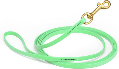 Biothane Working Lead for Dogs 6ft Black - Colors C