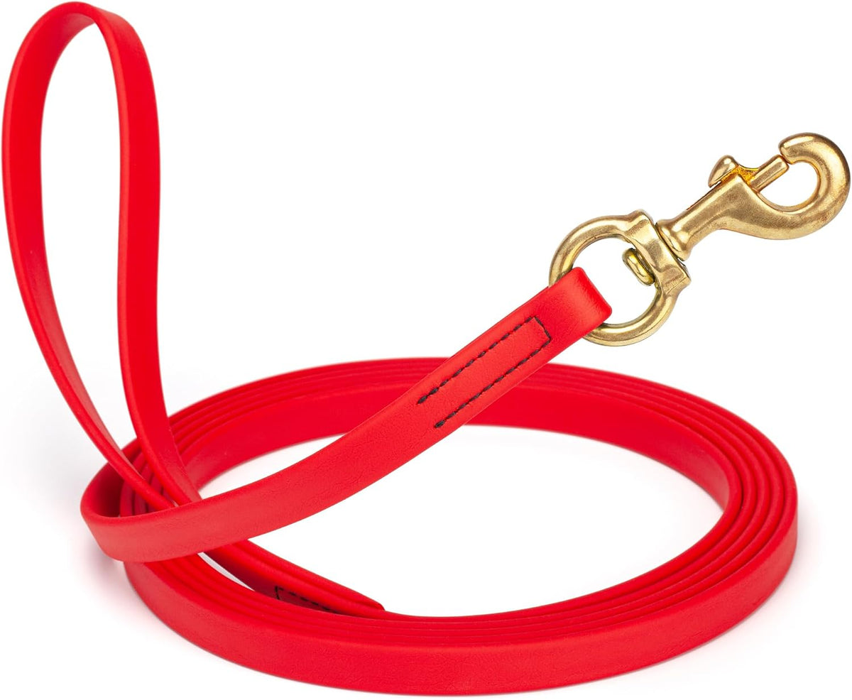 Biothane Working Lead for Dogs 6ft Black - Colors C