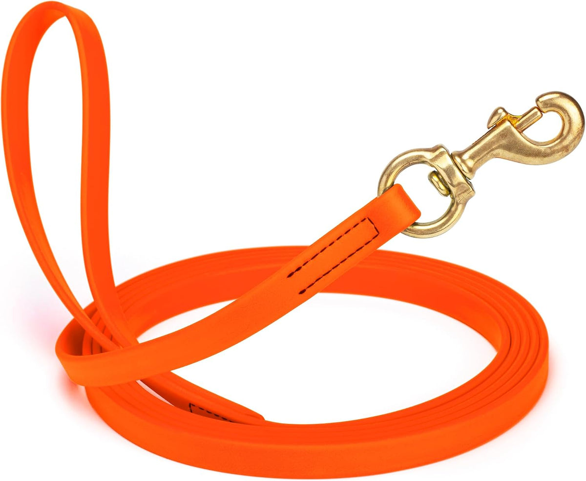 Biothane Working Lead for Dogs 6ft Black - Colors C