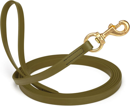 Biothane Working Lead for Dogs 6ft Black - Colors C