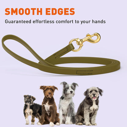 Biothane Working Lead for Dogs 6ft Black - Colors C