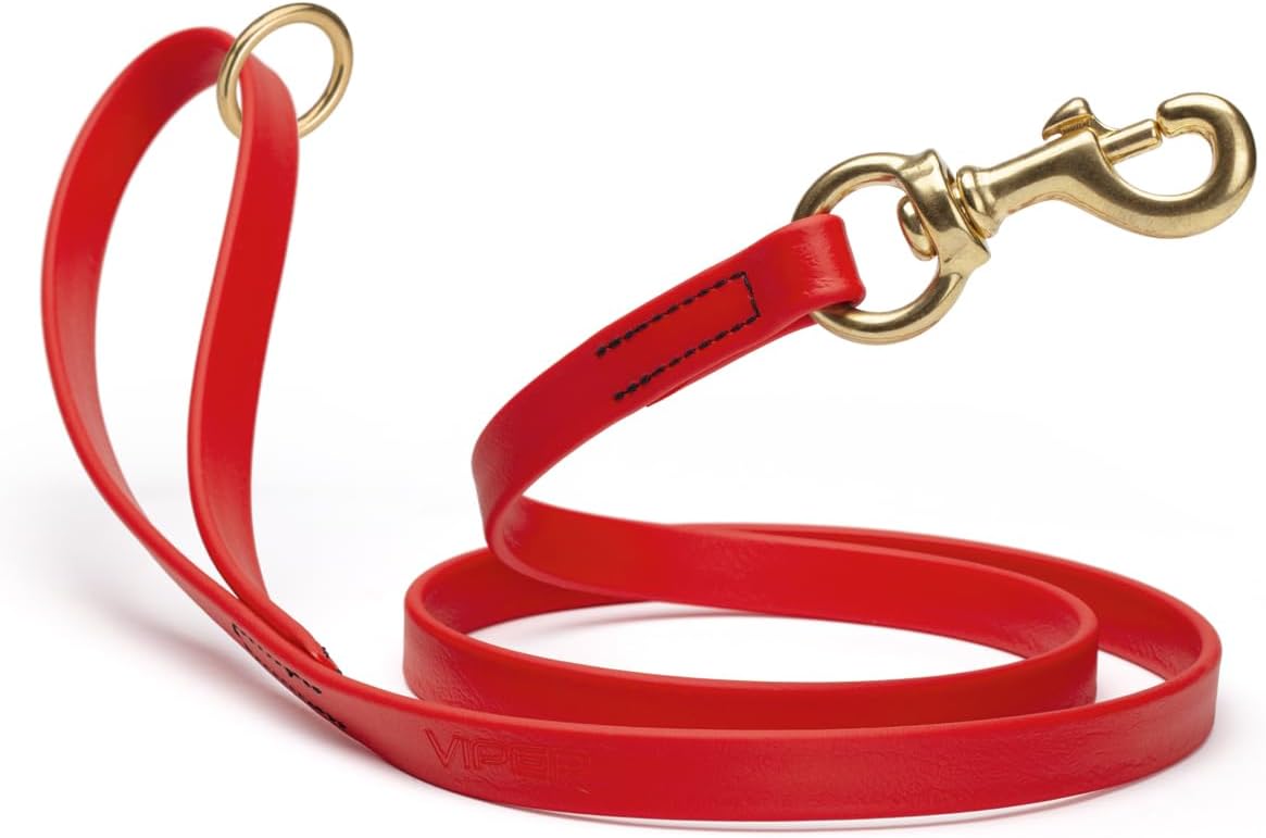 Biothane Working Lead for Dogs 6ft Black - Colors C