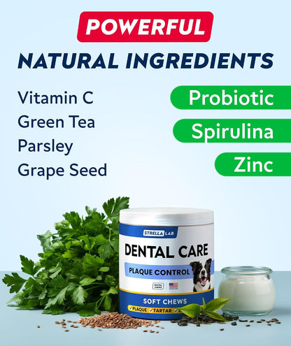 Advanced Dog Dental Chews & Breath Freshener