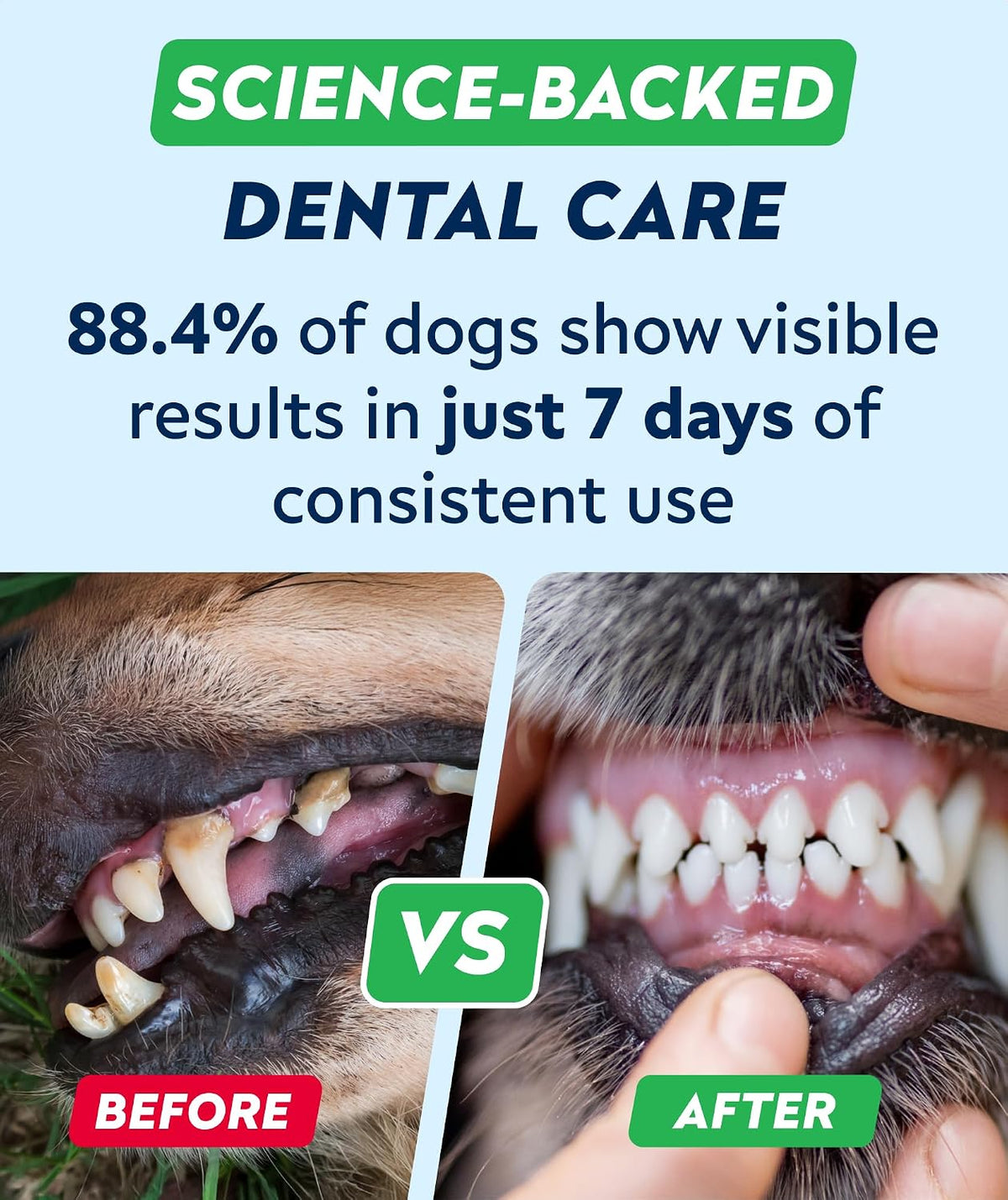 Advanced Dog Dental Chews & Breath Freshener