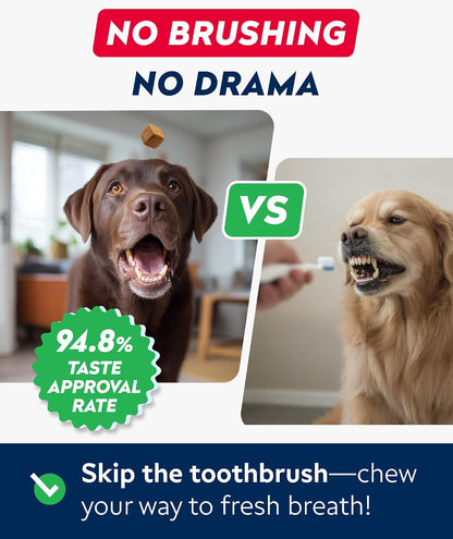 Advanced Dog Dental Chews & Breath Freshener