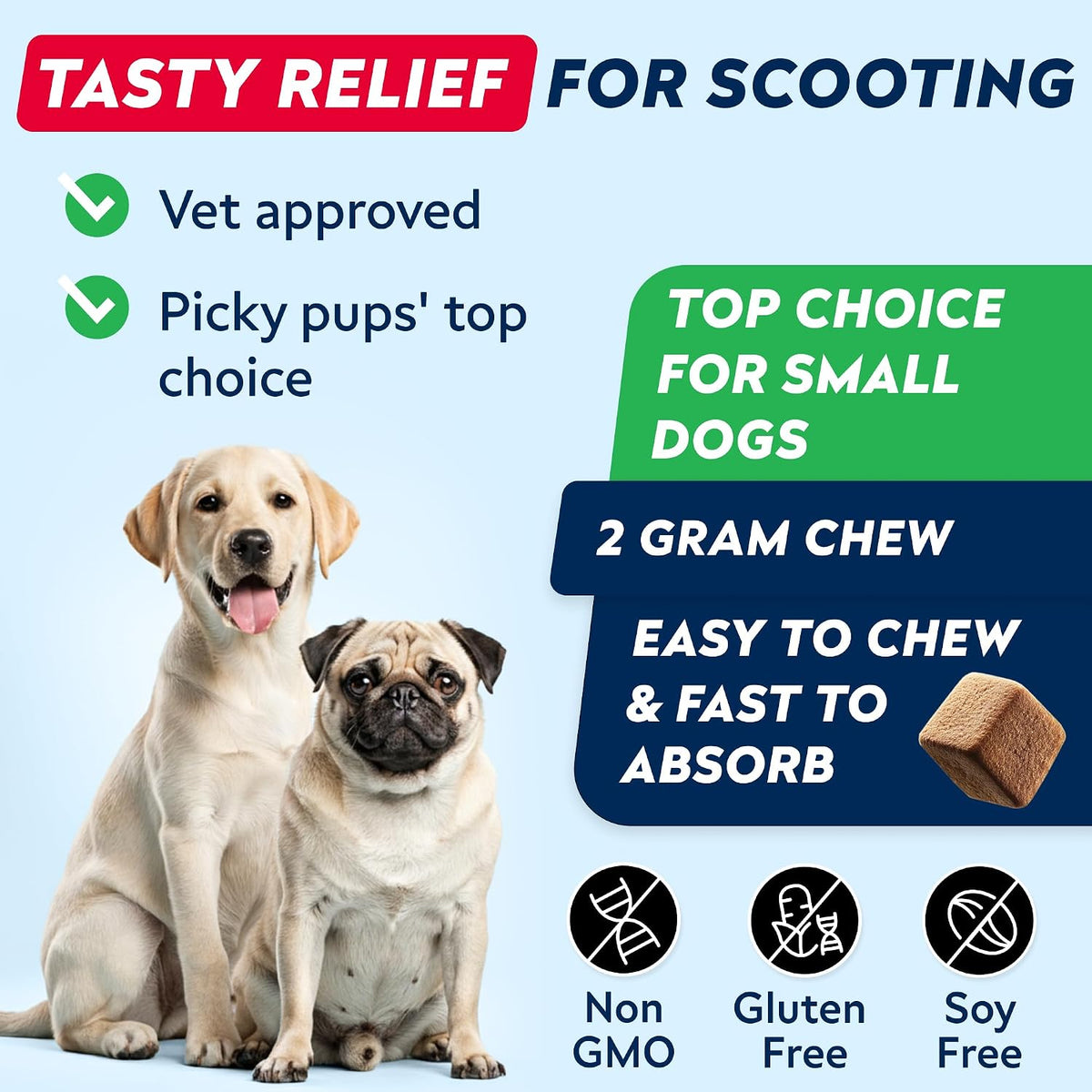 Advanced Dog Dental Chews & Breath Freshener