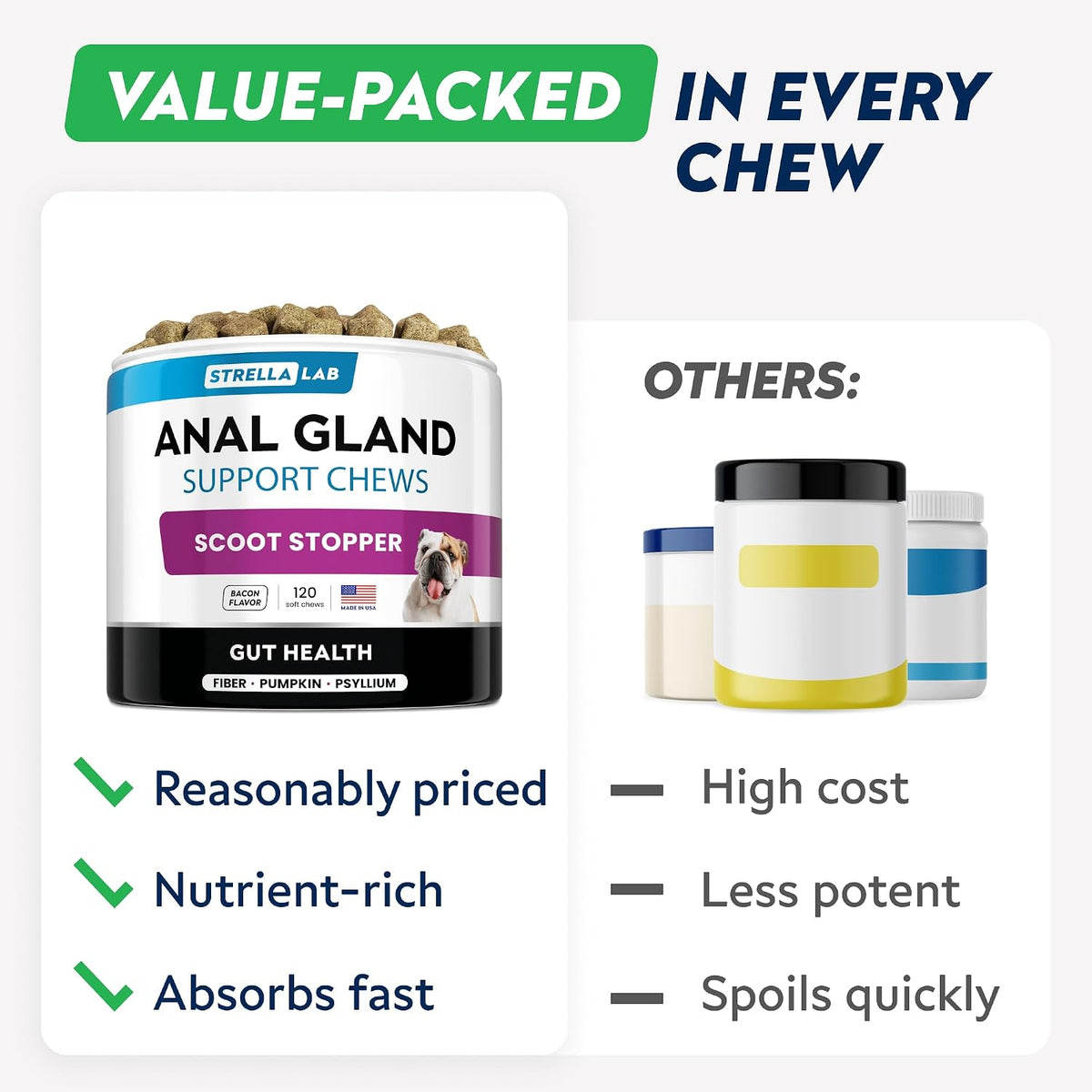Advanced Dog Dental Chews & Breath Freshener