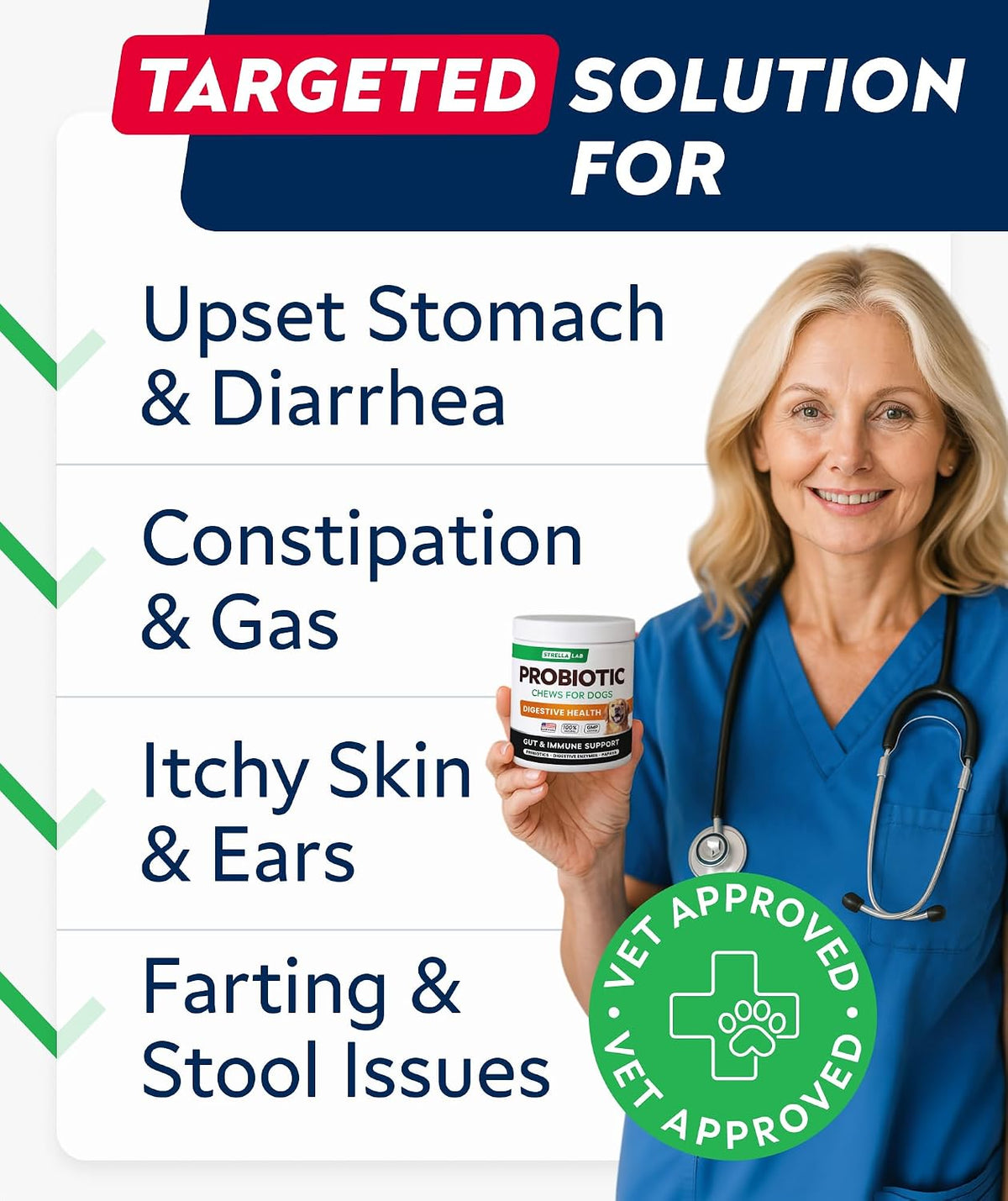Advanced Dog Dental Chews & Breath Freshener