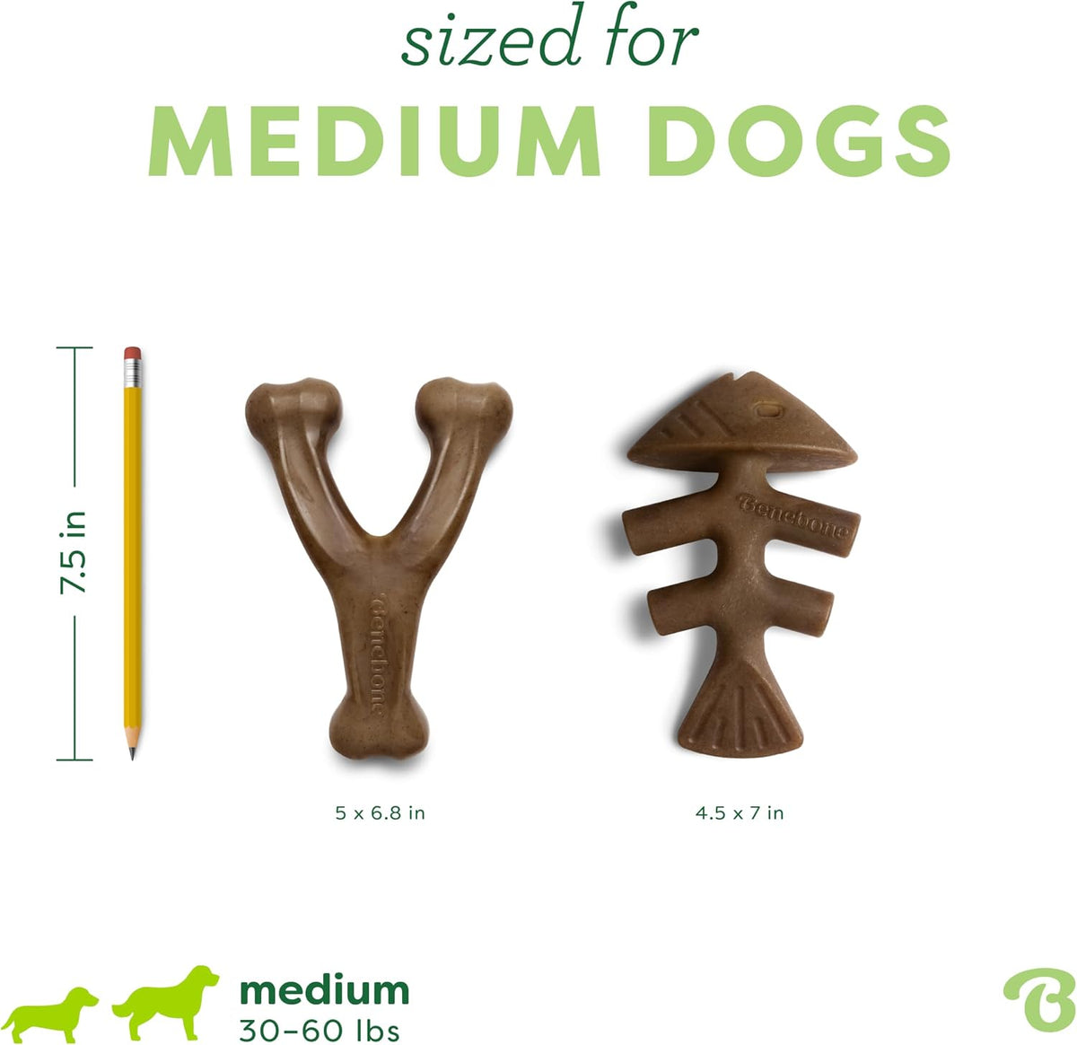 Medium Dog Toys for Aggressive Chewers – Under 60 lbs