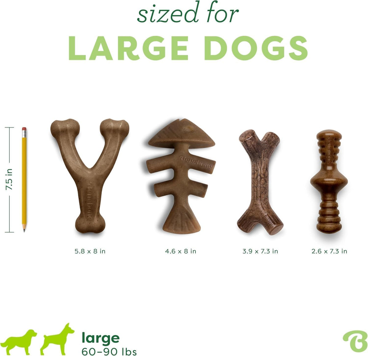 Medium Dog Toys for Aggressive Chewers – Under 60 lbs