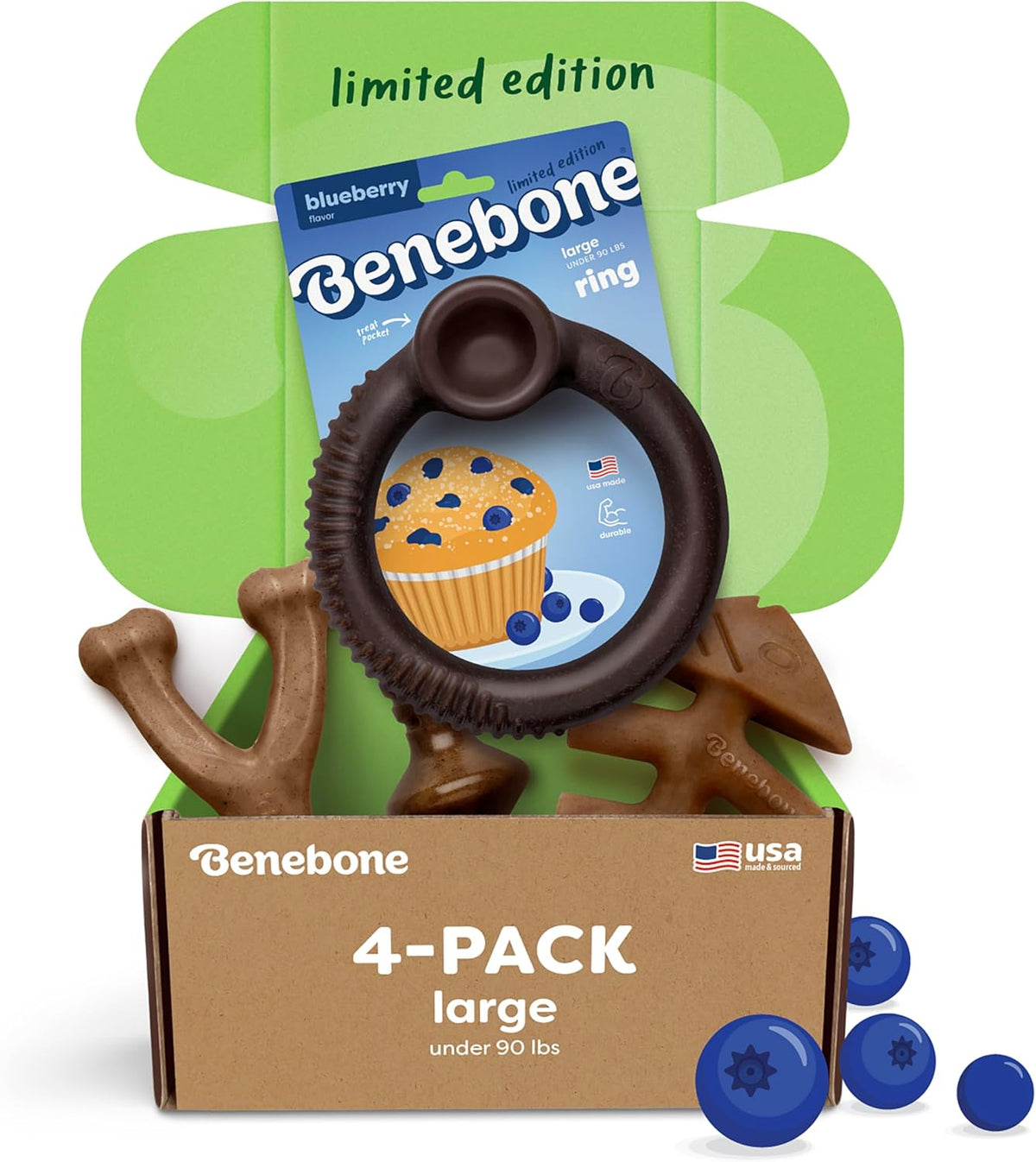 Medium Dog Toys for Aggressive Chewers – Under 60 lbs