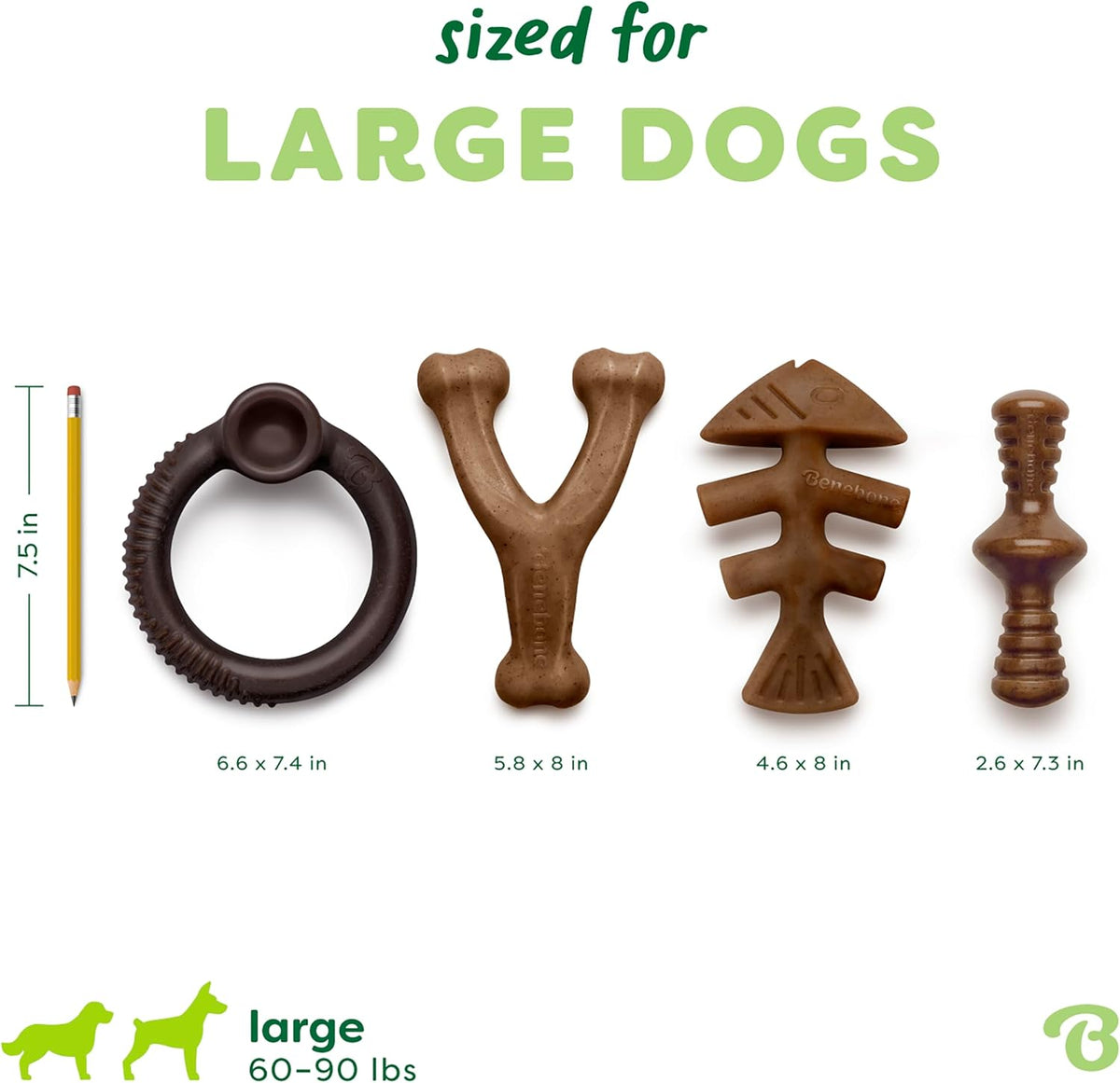 Medium Dog Toys for Aggressive Chewers – Under 60 lbs