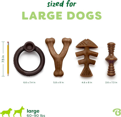 Medium Dog Toys for Aggressive Chewers – Under 60 lbs