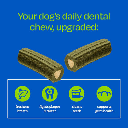 Brushless Toothpaste Dog Dental Chews - Large Breeds (10 ct)